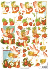 3D457 Erdbeerelfe